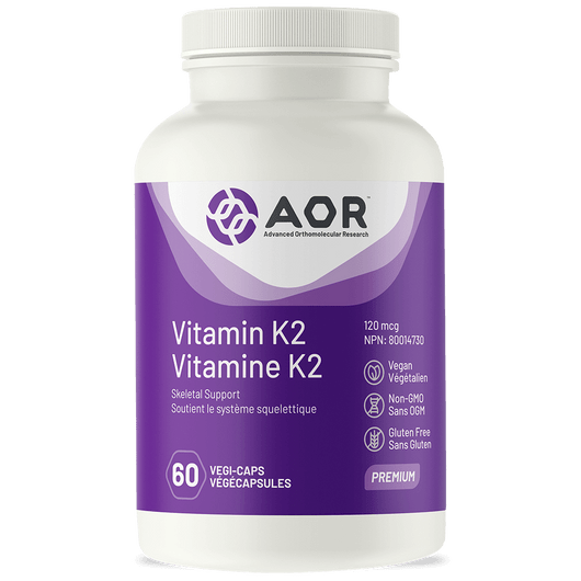 AOR Vitamin K2 - 60 Veg Capsules