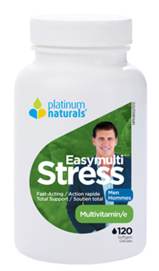 Platinum Naturals Easymulti Stress for Men 120 Softgels (Old Look)