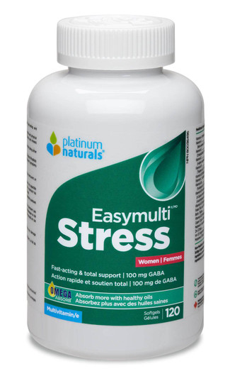 Platinum Naturals Easymulti Stress for Women 120 Softgels (New Look)