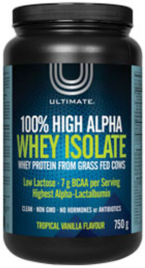 Brad King Ultimate High Alpha Protein Tropical Vanilla 750 Grams