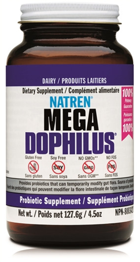 Natren Megadophilus Dairy 127.6 Grams (4.5Oz)