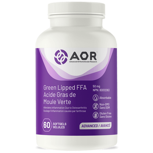 AOR Green Lipped FFA 60 Softgels