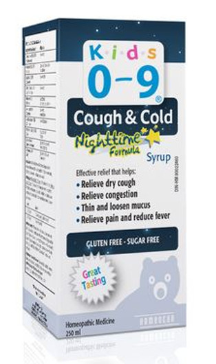 Homeocan Kids 0­9 Cough & Cold Night