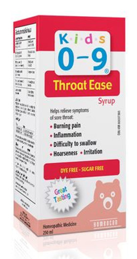 Homeocan Kids 0­9 Throat Ease Syrup 250 Ml