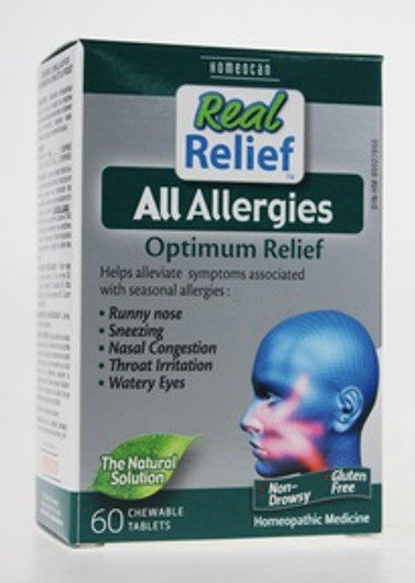Homeocan Real Relief Allergy 60 Tablets