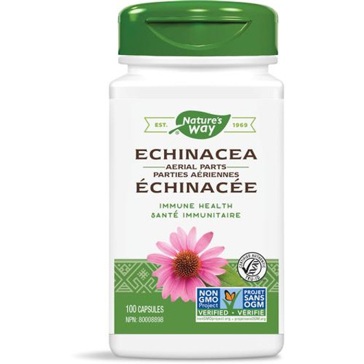 Nature's Way Echinacea Herb 100 Veg Capsules