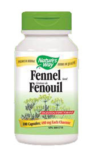 Nature's Way Fennel Seed 100 Veg Capsules