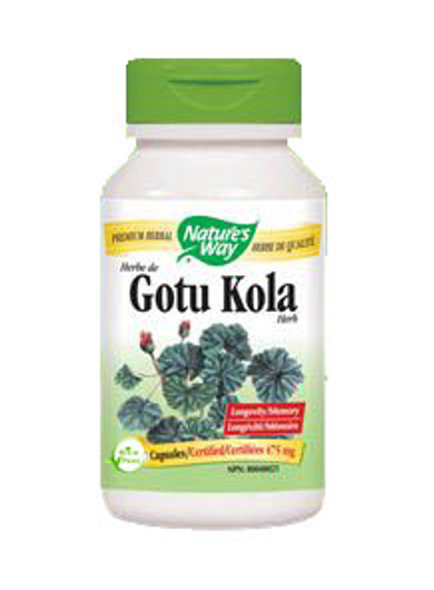 Nature's Way Gotu Kola 180 Veg Capsules