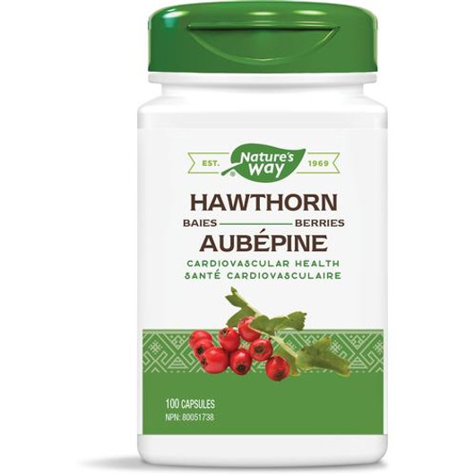 Nature's Way Hawthorn Berries 100 Veg Capsules