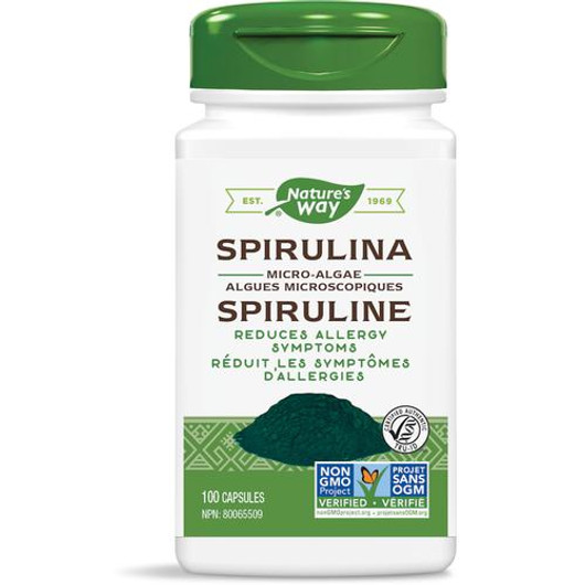 Nature's Way Spirulina 100 Veg Capsules