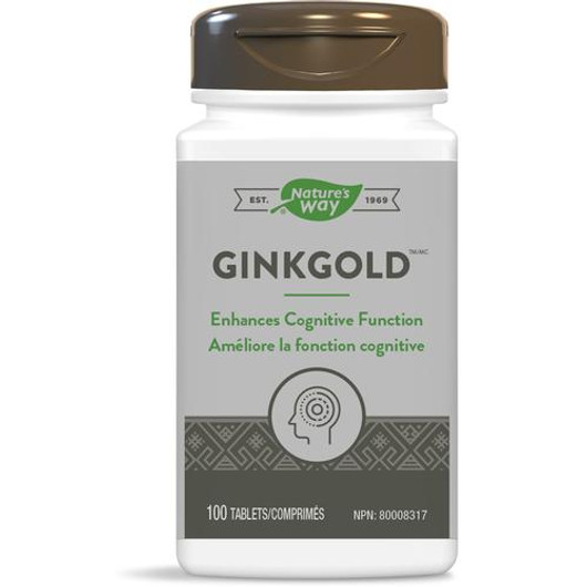 Nature's Way Ginkgold 60 mg 100 Tablets