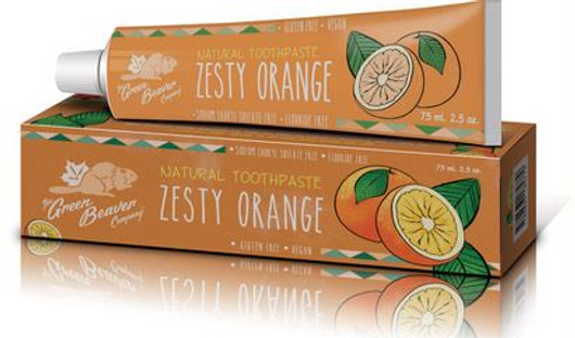 Green Beaver Zesty Orange Toothpaste (previous look)