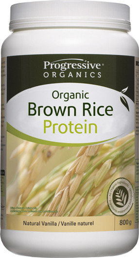 Progressive Organic Brown Rice Protein Vanilla 800 Grams