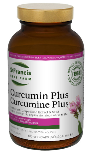 St Francis Curcumin Plus 90 Capsules