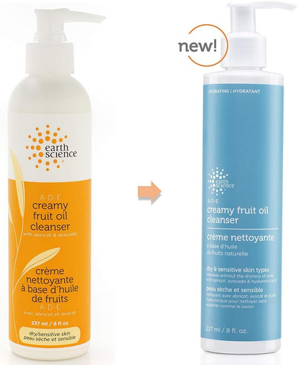 Earth Science Creamy Fruit Oil Cleanser ( label transition) Earth Science Creamy Fruit Oil Cleanser ( label transition)