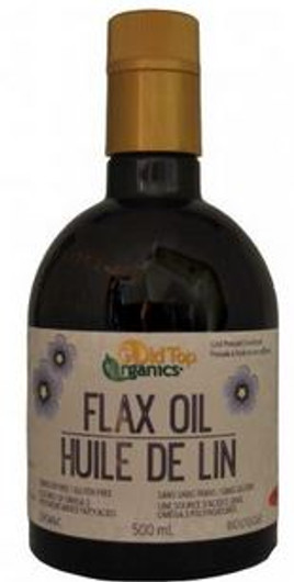 Gold Top Organics Organic Flax Oil 500ml