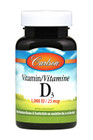 Carlson Vitamin D3 1000 IU 250 Softgels