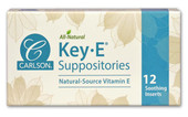 Carlson Key E Suppostories 12 Doses