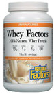 Natural Factors Whey Factors 100% Natural Whey Protein Unflavoured 1 kg