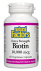 Natural Factors Biotin 10000 mcg 60 Veg Capsules