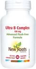 New Roots Ultra B Complex 100 mg 90 Veg Capsules New Look