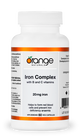 Orange Naturals Iron Complex 20 mg 60 Veg Capsules