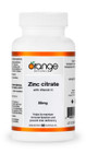 Orange Naturals Zinc Citrate 50 mg with Vitamin C 90 Capsules