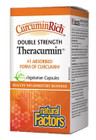 Natural Factors CurcuminRich Theracurmin Double Strength 60 Veg Capsules