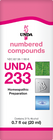 Unda 233 - 20 ml (0.7 fl oz)