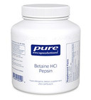 Pure Encapsulations Betaine HCl Pepsin 250 Veg Capsules