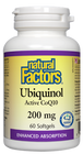 Natural Factors Ubiquinol Active CoQ10 200 mg 60 Softgels