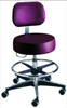 Century Series Pneumatic Stool with Backrest / Footring 624 Sitting Stools