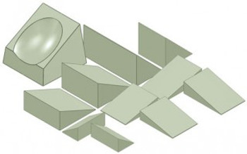 CT Imaging Positioning Sponge Kit - Stealth Foam CT Imaging Positioning Sponge Kit - Stealth Foam
