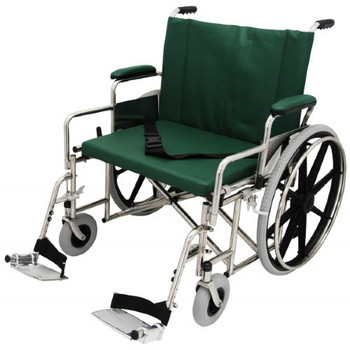 Bariatric Wheelchair w/ Detachable Footrest (24", green) 4391 MRI Accessories Bariatric Wheelchair w/ Detachable Footrest (24", green) 4391 MRI Accessories
