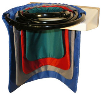 Shielding Demi Apron - Four w/ Rack Set Shielding Demi Apron - Four w/ Rack Set