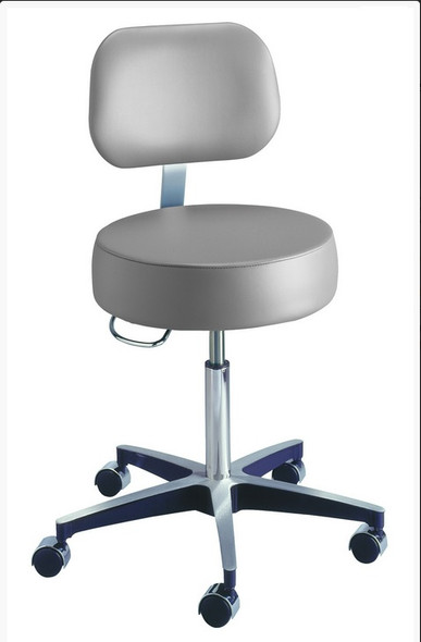 Century Series Pneumatic Stool with Backrest 369 Sitting Stools