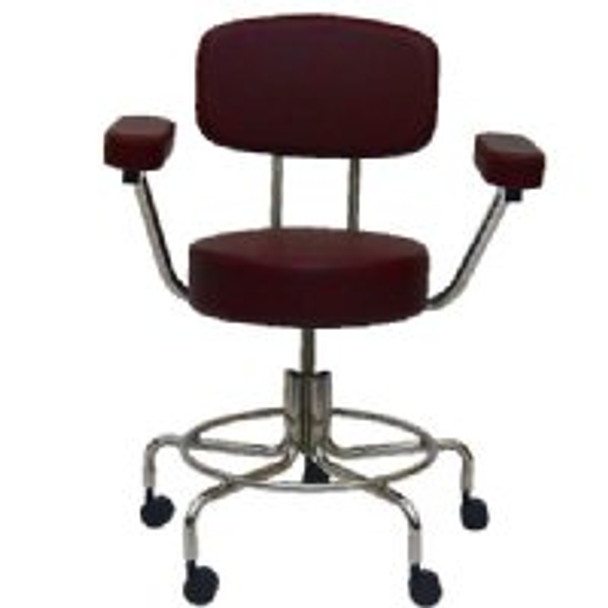 Non-Magnetic Adjustable Stool (with back & arms) 828 X-Ray Products