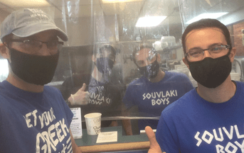 New! Pick up your coffee orders at Souvlaki Boys