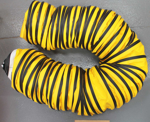 RAMPTECH 14" x 26' Duct with Cuff Zipper for Ground Support Equipment