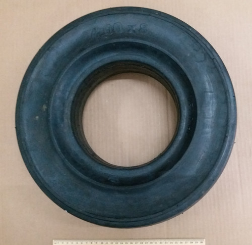 RAMPTECH 2-Stage Tire 4.00 x 8.00 x 3.00 for Ground Support Equipment