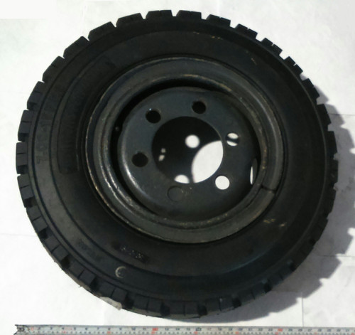 RAMPTECH 700x15 Industrial Tread Tire with Tube & Flap, 16PR for GSE