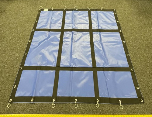 Clyde Blue Curtain for 15F2800/15F3400 Aviation Ground Support Equipment