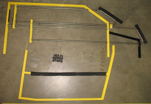 RAMPTECH Yellow Handrail with Catwalk for Ground Support Equipment