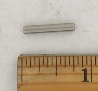 Undersized Dowel Pin 1/8" x 3/4" for Aviation Ground Support Equipment