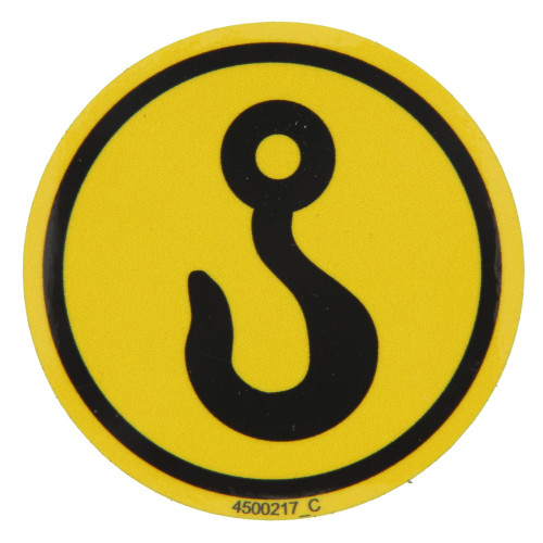 Lift Point Decal for TLD 121, 828, CMCL, JET-16, JST-25, NBL, TF-20, TMX Models