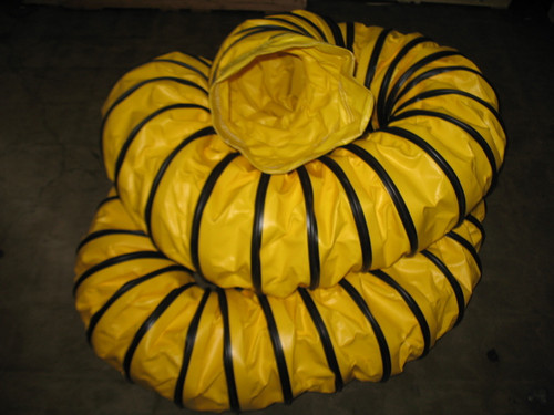 RAMPTECH 12" x 30' Duct with ISP Cuff for Ground Support Equipment