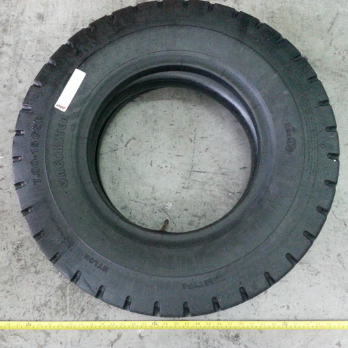 RAMPTECH 700x15 GSE Ribbed Tire with Tube & Flap, 12PR