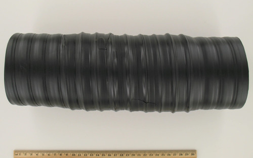 RAMPTECH 4" x 1' Lav Vacuum Hose with Cuffs for Ground Support Equipment