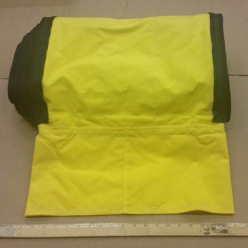 RAMPTECH 12" x 25' UL Cuff Velcro Duct for Ground Support Equipment