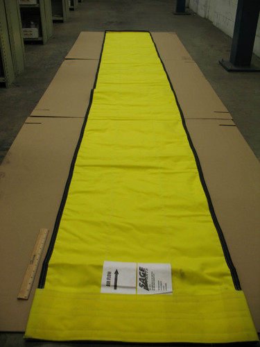 RAMPTECH 14" x 15' UL Velcro Duct for Ground Support Equipment